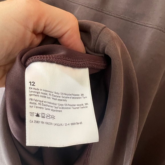 Lululemon Softstreme Oversized Crewneck Sweatshirt Sz 12 - Picture 2 of 5